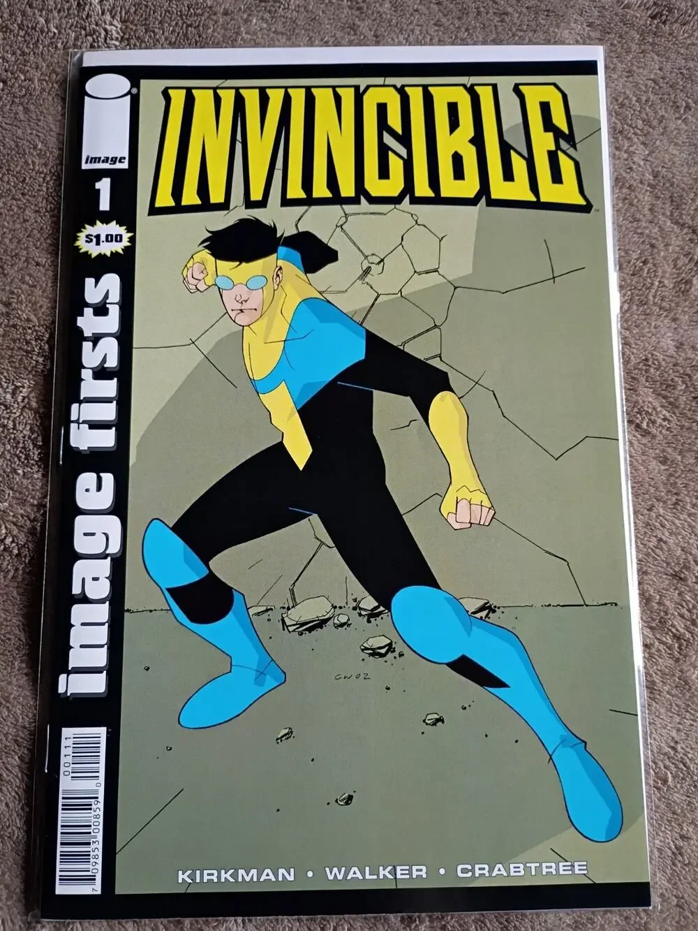 Invincible #1 Image Firsts Reprint NM Image Comics Fascimile Edition